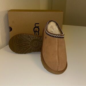 UGG Tasman II Slippers Women’s Size 8 Chestnut Brown Slip-On Clogs Shoes NIB NEW
